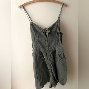 Green aerie romper size small